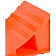 Husky Towing Wheel Chock - Bright Orange Plastic - Set of 6 - 95036