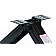 Husky Towing Leveling Manual Scissor Jack- 7500 Pound - Set of 2 - 76862