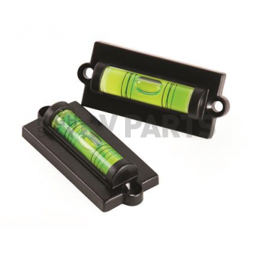 Camco RV Bubble Level - Side To Side And Front To Rear - Set of 2 - 25523