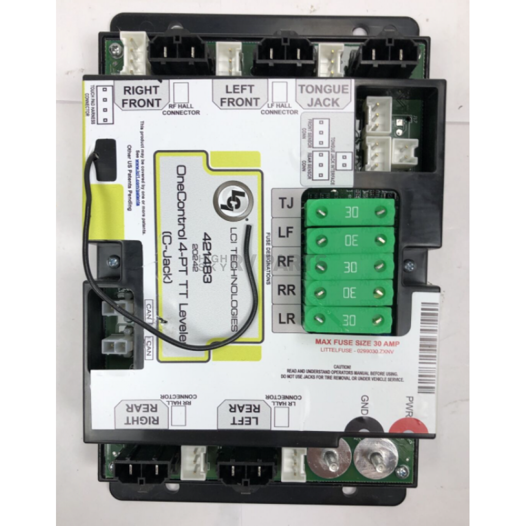 Lippert Components 421483 Ground Control TT Leveling System Control Unit TRAILER Lippert Components 421483 Ground Control TT Leveling System Control Unit TRAILER