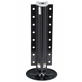 Lippert Components Leveling Jack - 8000 Pound Capacity Single Black - 195860