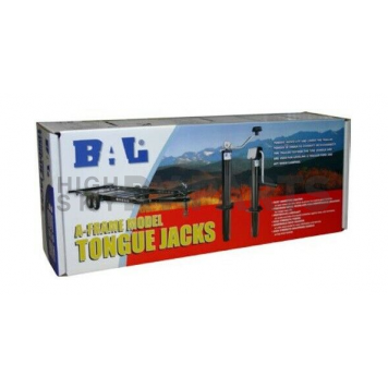 BAL RV Trailer Tongue Jack - 1000 Pound Round Topwind - 29020-1