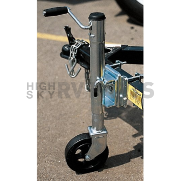 Fulton Trailer Tongue Jack Square Sidewind Type 1600 Lbs Lift Capacity - 1413020134-1