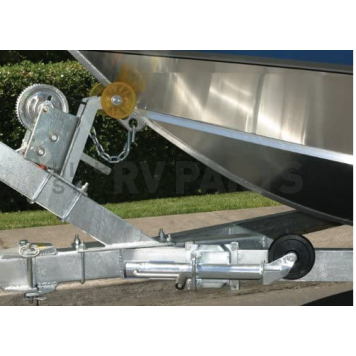 Husky Towing Trailer Tongue Jack - 1000 Pound 10 Inch Lift - 30655-5