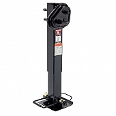 Bulldog Trailer Electric Tongue Jack - 45000 Pound Round Sidewind - 1839050383