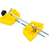 Camco Wheel Chock - Yellow Plastic Single - 44642