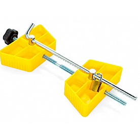 Camco Wheel Chock - Yellow Plastic Single - 44642
