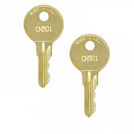 Airstream Battery Door Key Only #CH501 - Set of 2 - 381397-100