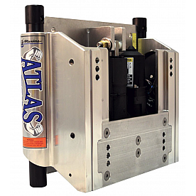 T-H Marine Outboard Motor Jack Plate; Atlas Heavy Duty Series