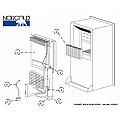 Model N810 Rear Cabinet Area