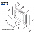 N822 Upper Door Assembly