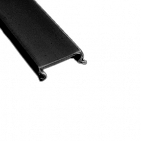 AP Products Trim Molding Insert 8' x 5/8 inch Black Rigid Vinyl - 011-359-5