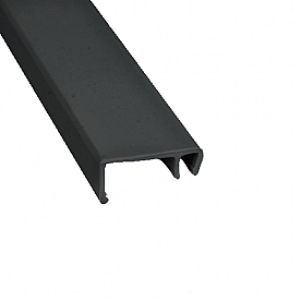 AP Products Trim Molding Insert 8' x 5/8 inch Black Rigid Vinyl - 011-363-5