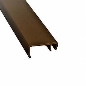 AP Products Trim Molding Insert 8' x 5/8 inch Brown Rigid Vinyl - 011-364-5