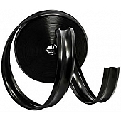 JR Products Trim Molding Insert 1 inch x 100' Black Vinyl - 10111