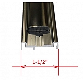 Lower Body Side Molding Aluminum 1-1/2 Inch - 115546