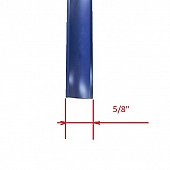 Trim Blue Belt Line Vinyl Insert 1/2 inch - Roll of 50' - 201089-01