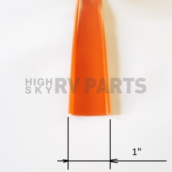 Trim Orange Rub Rail Insert 1 inch x 50' - 684706