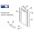 N1095 Lower Door Assy Panel Style