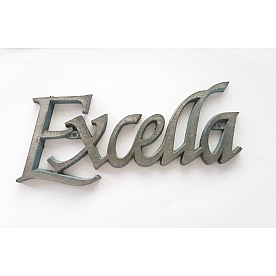 Airstream Excella Name Plate Aluminum Cast - 109918