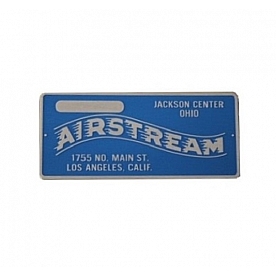 Airstream Production Serial Number Plate - 106973