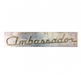 Airstream Ambassador 60s' Name Plate - 10012