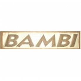 Logo Bambi Raised Black - 386092