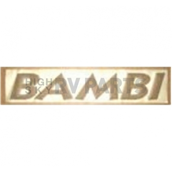 Logo Bambi Raised Black - 386092