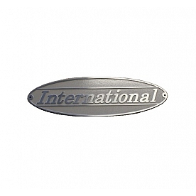 Namplate Airstream International Sterling Gray - 386259