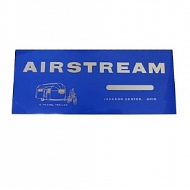 Serial Number Plate for early 60s' Airstream - 107361