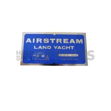 Serial Number Plate Land Yacht Airstream 60s' - 107362