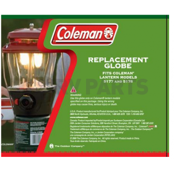 Coleman Company Lantern Chimney R5177B043C