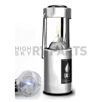 Industrial Revolution Lantern Candle/ LED Base D-A-STD