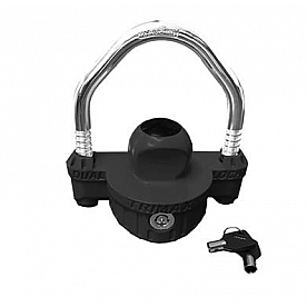 Blue Ox Trailer Coupler Lock - Clamp Style with 2 Keys - BX88351