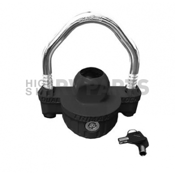 Blue Ox Trailer Coupler Lock - Clamp Style with 2 Keys - BX88351