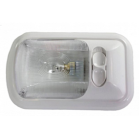 Valterra Dome Rectangular Clear LED Light - DG72405VP