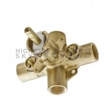 Shower Valve Brass 4 Port Assembly - 601831-2