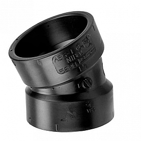 LaSalle Bristol Waste Valve Fitting 22.5 Degree Elbow 1.5 inch Slip 