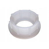 Fresh Water Tank Fill Adapter - Spin Fitting 1-1/2 Inch FPT White - 14223