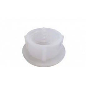 Fresh Water Tank Fill Adapter - Spin Fitting 1 Inch FPT White - 12509