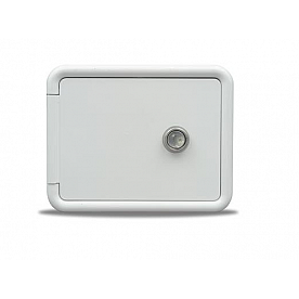 Thetford B&B Molders Multi-Purpose Hatch with Flat Back Polar White D6102-A