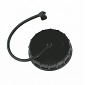 Valterra Fresh Water Inlet Cap - Plastic Black - A0120SBKVP