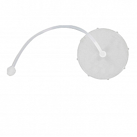Valterra Fresh Water Inlet Cap - Plastic White Bayonet Style - A0120SVP