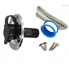 Valterra Fresh Water Inlet  - Stainless Steel Black - A01-0165VP