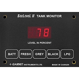 SeeLevel Tank Monitor Wall Mount System Panel - 709-RVC