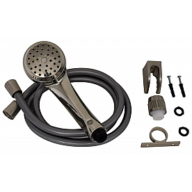 Phoenix Products Air Fusion Shower Head - Brushed Nickel Plated Plastic - PF276047