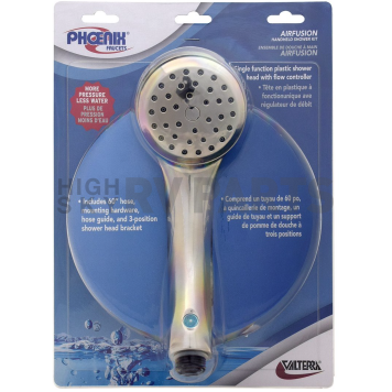 Phoenix Products Air Fusion Shower Head - Brushed Nickel Plated Plastic - PF276047-2