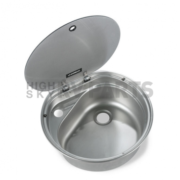 Dometic Sink 16 inch Diameter - Stainless Steel - SK-1078019-01