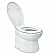 Albin Marine Series Permanent Toilet - White Vitreous Porcelain - 07-04-016
