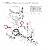 Dometic Sealand Models Toilet Flush Pedal - 385310025